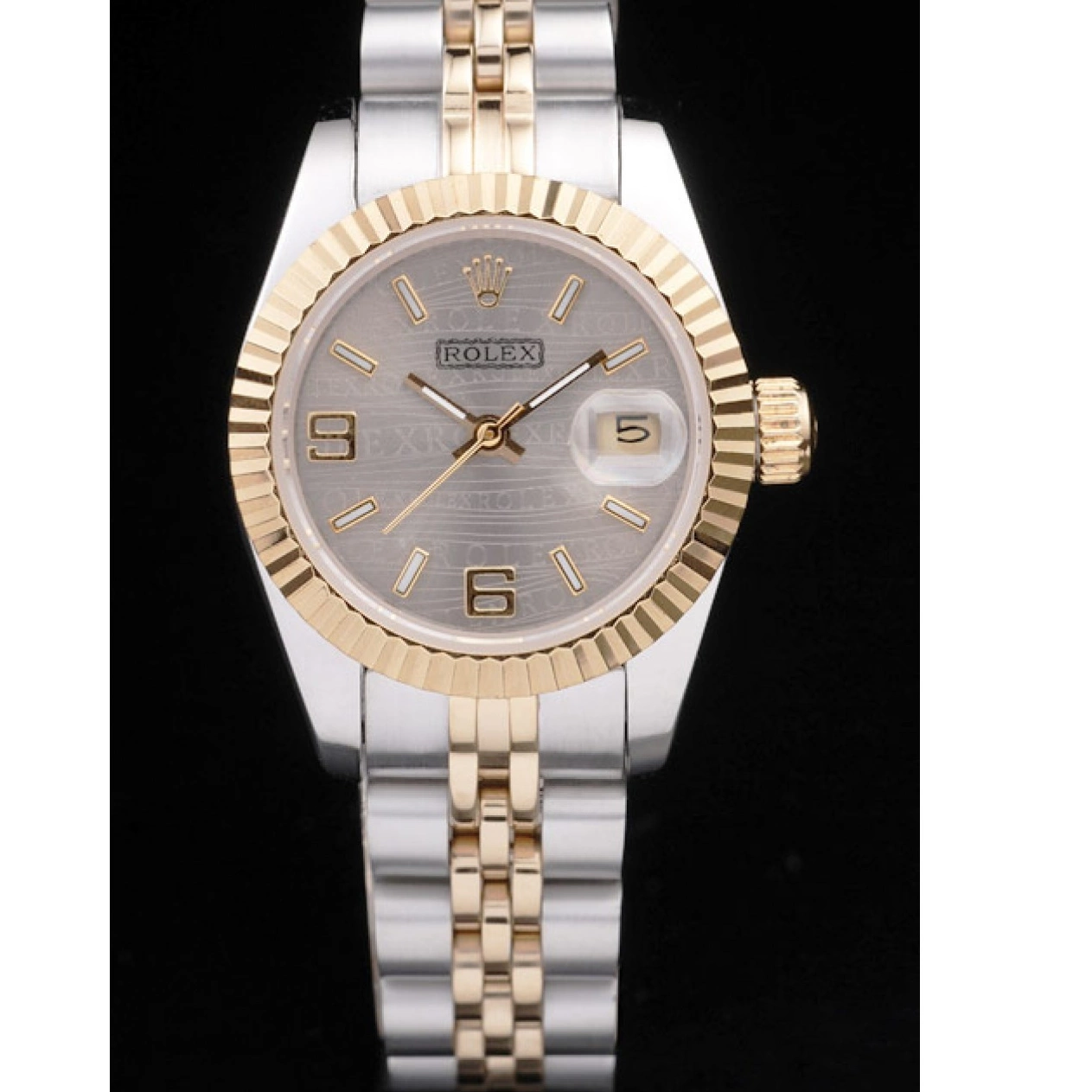 MiroTime 0714 Rolex Datejust Two Tone Stainless Steel Yellow Gold Plated 98078